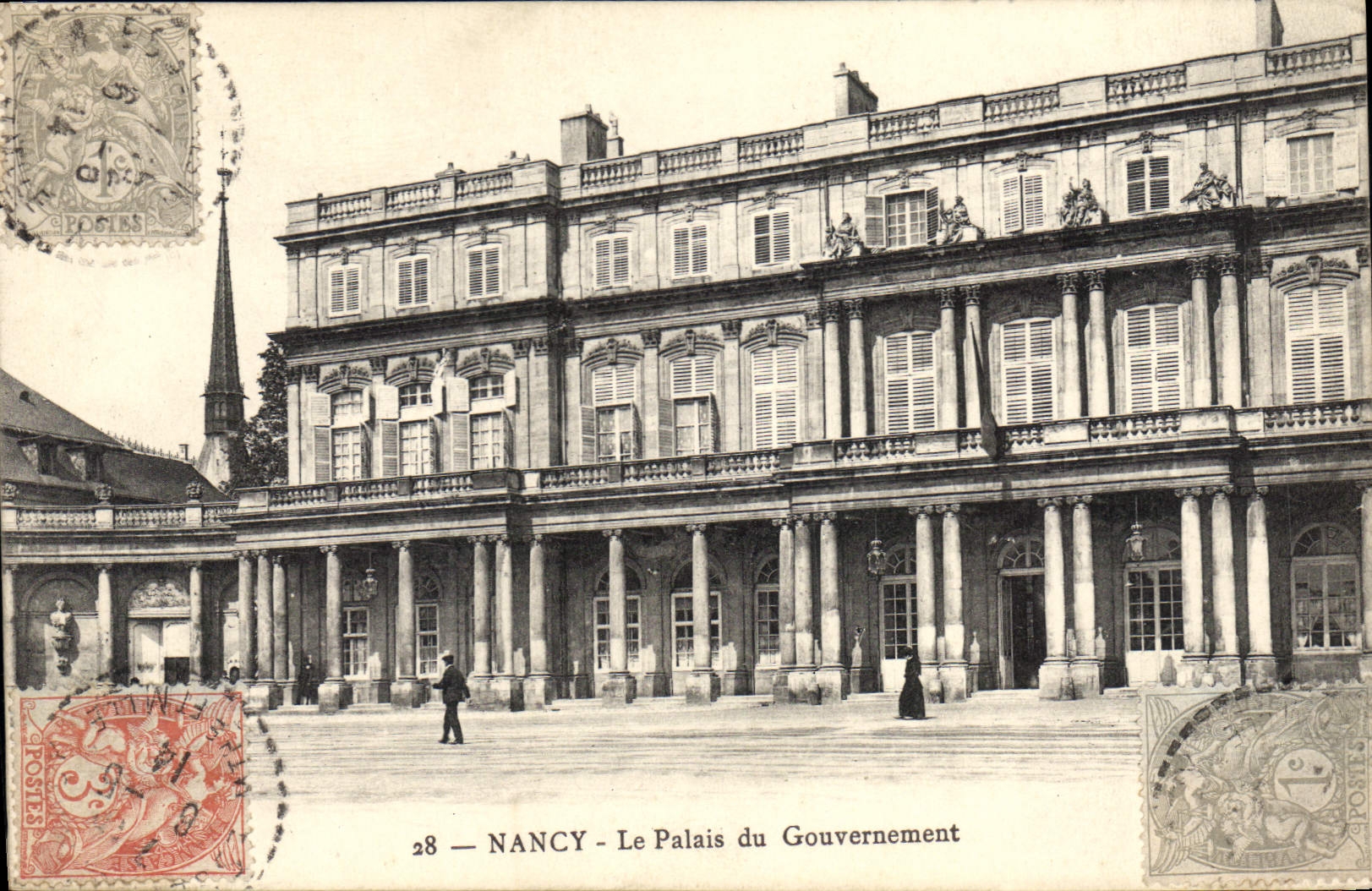 CPA NANCY Le Palais du Gouvernment