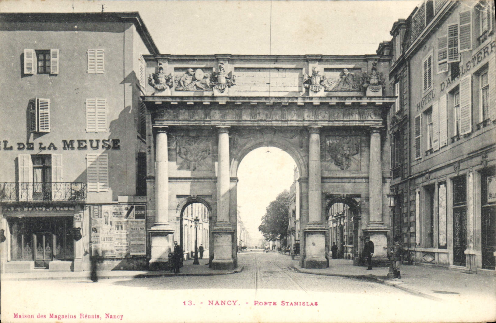 CPA NANCY PORTE STANISLAS