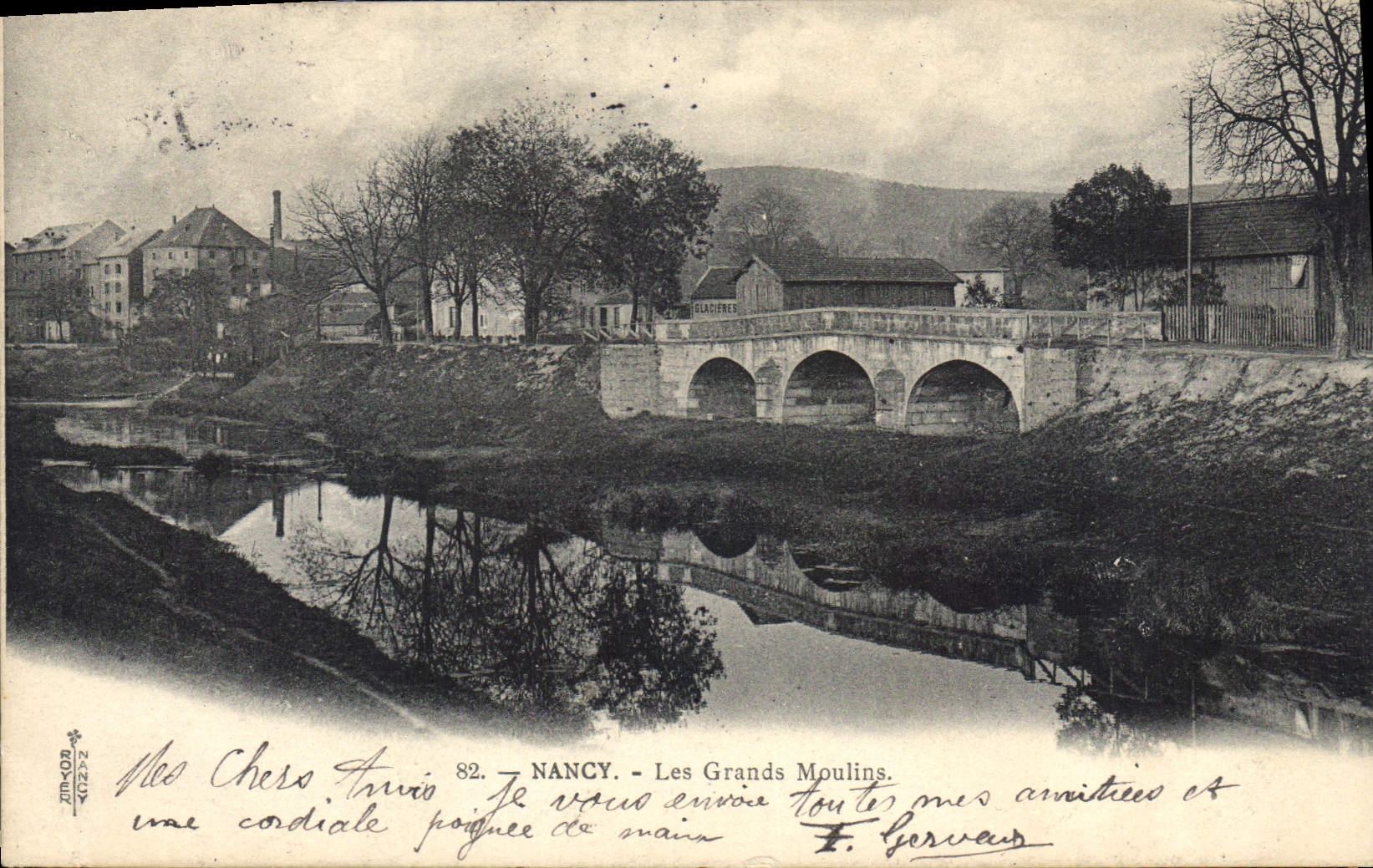 CPA Nancy Les Grands Moulins 