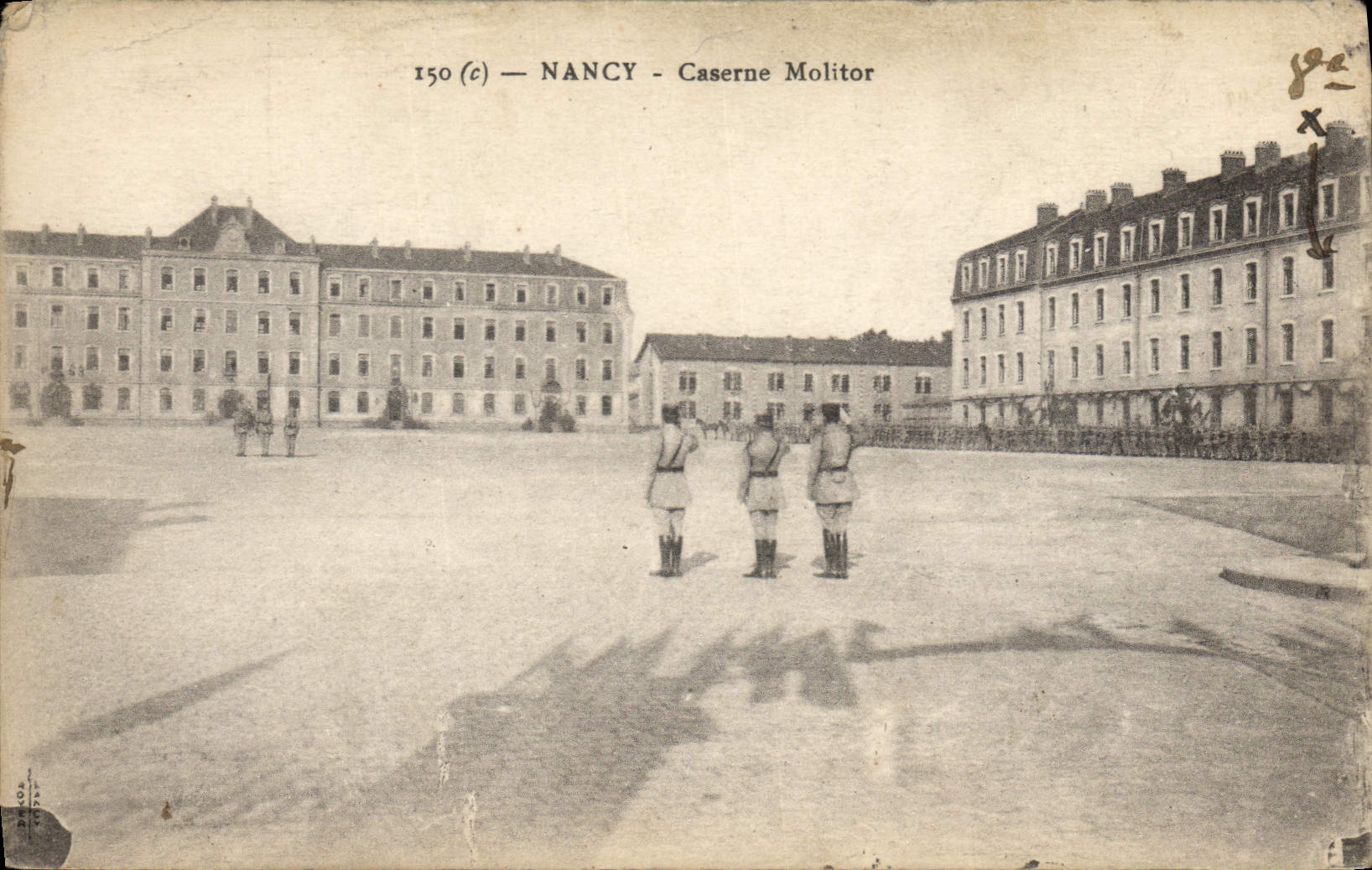 CPA Nancy Caserne Molitor Militaria