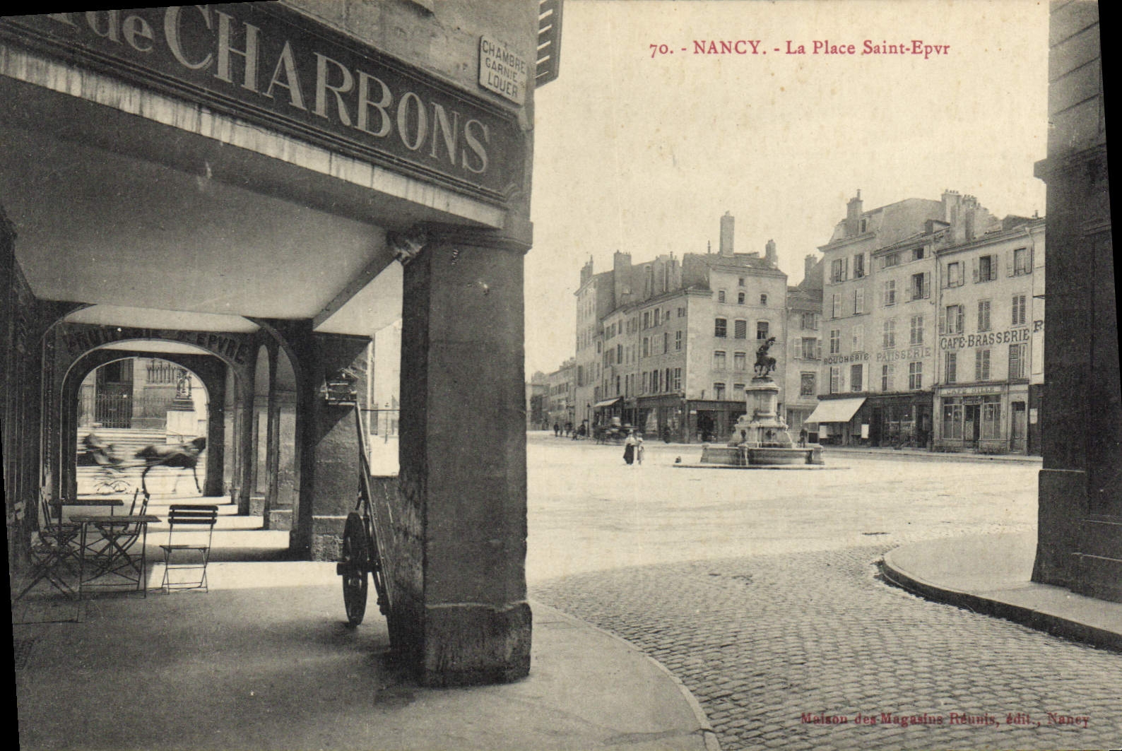 CPA Nancy La Place Saint Epvre 