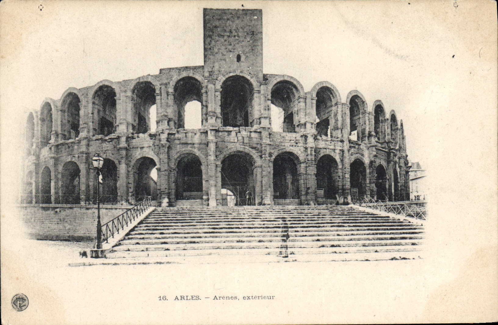CPA Arles Arenes exterieur 