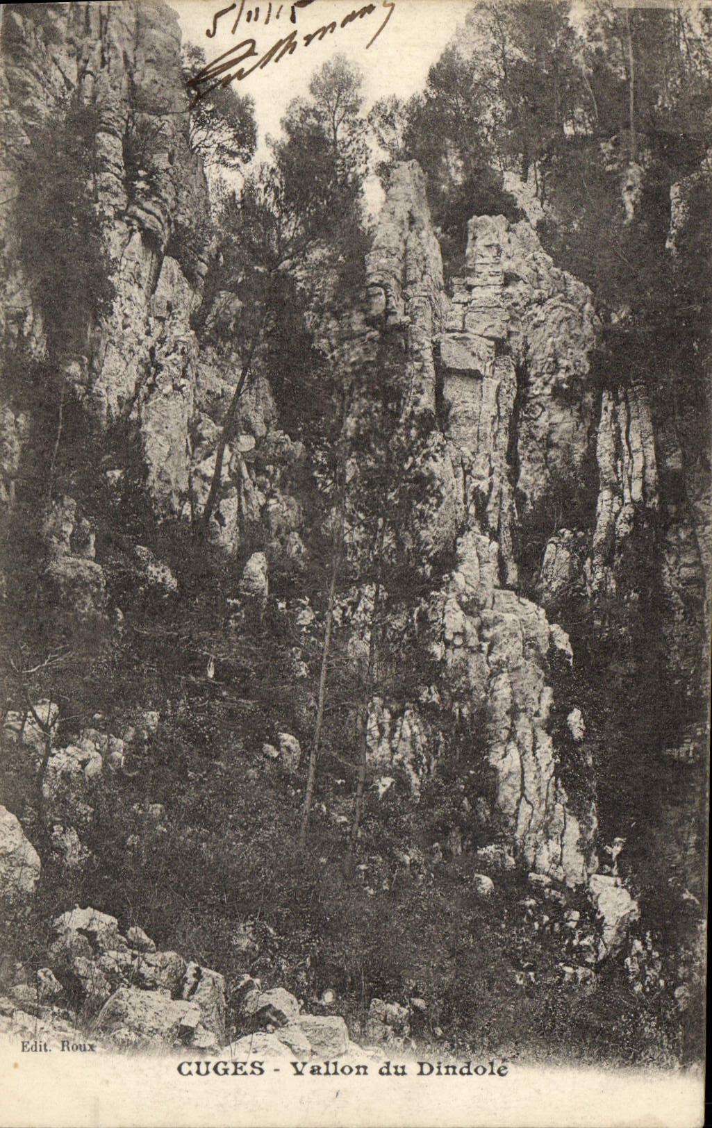 CPA Cuges Vallon du Dindole 