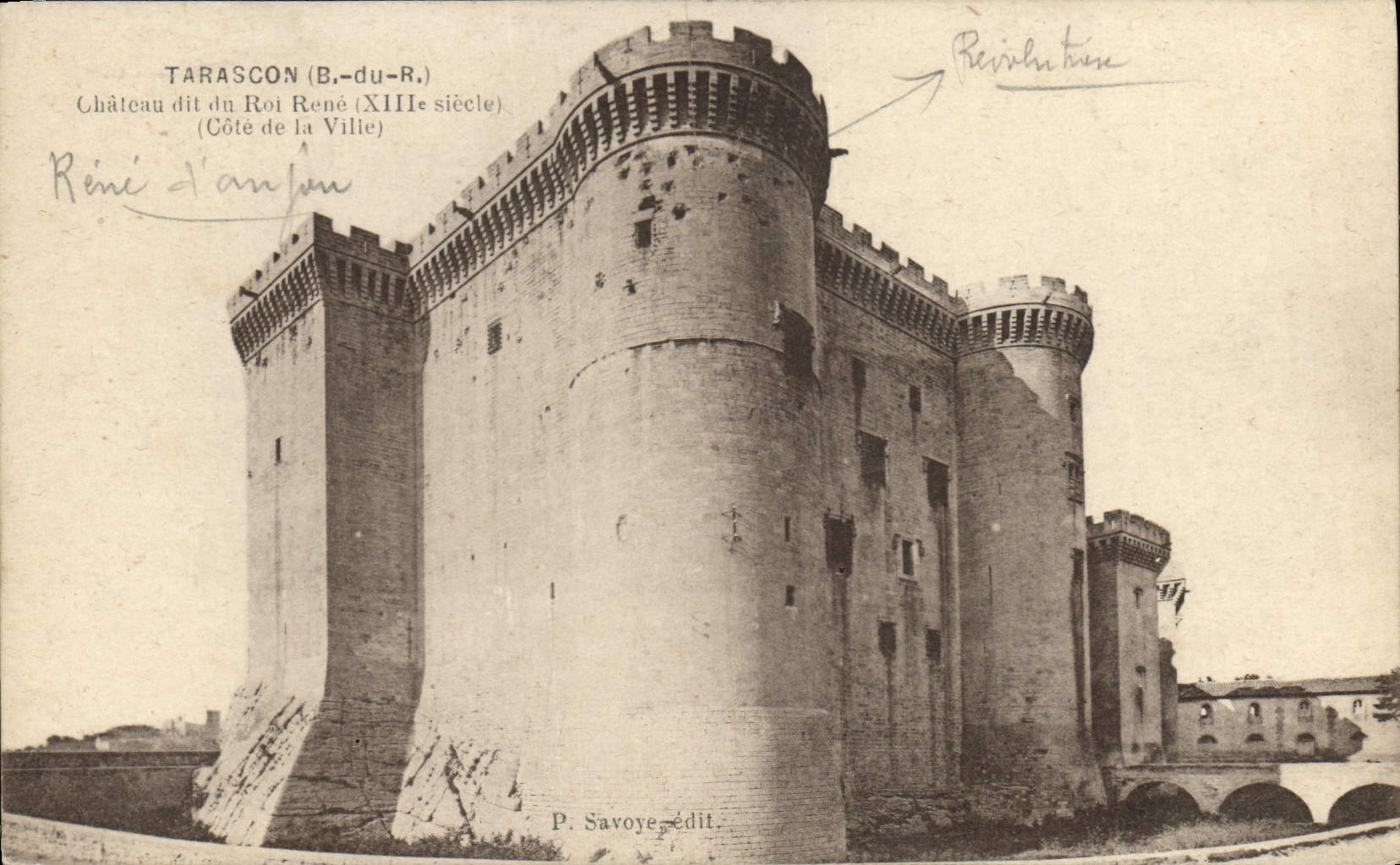 CPA Tarascon Chateau dit du Roi Rene 