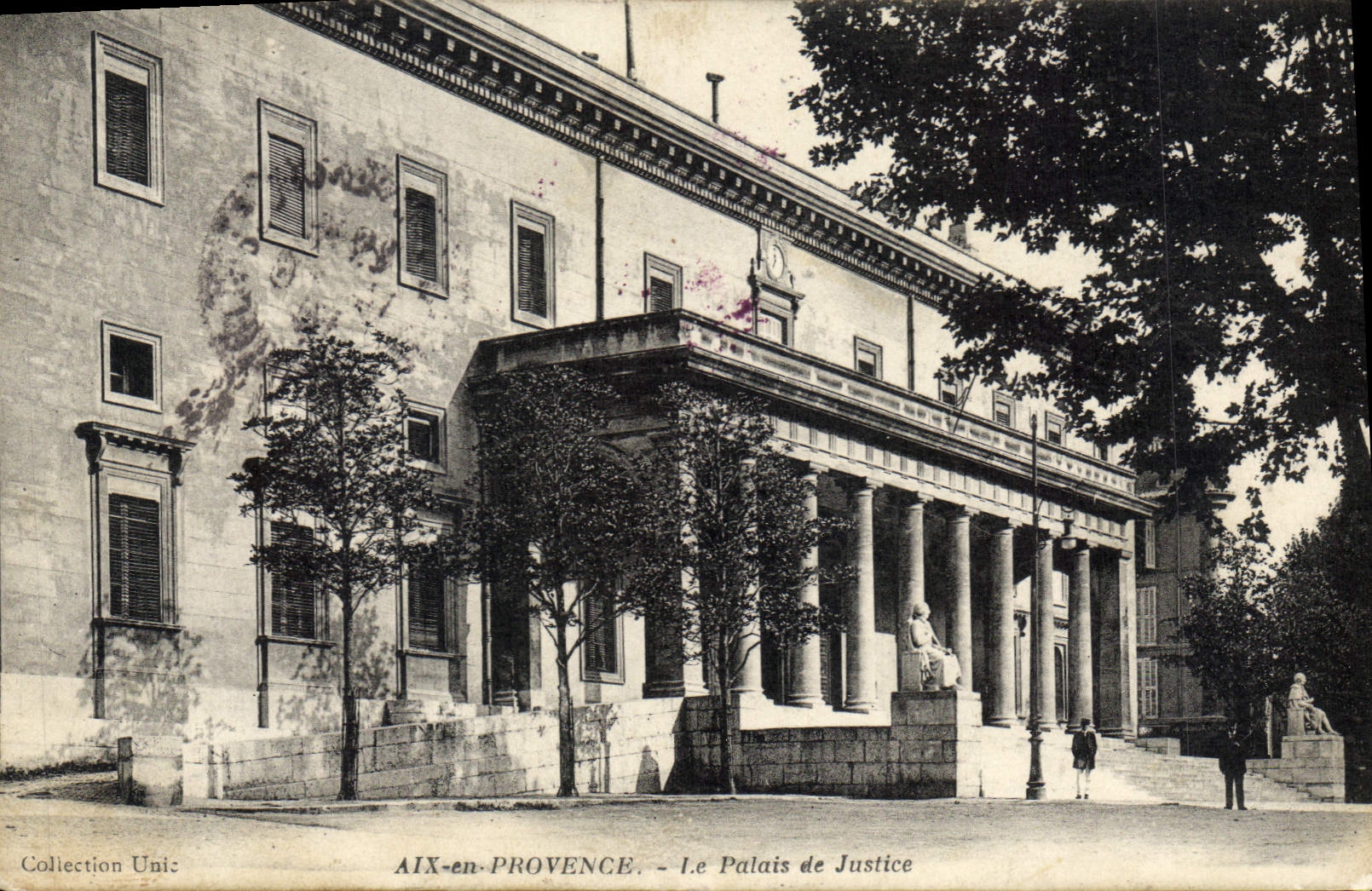 CPA Aix en Provence Le Palais de Justice 