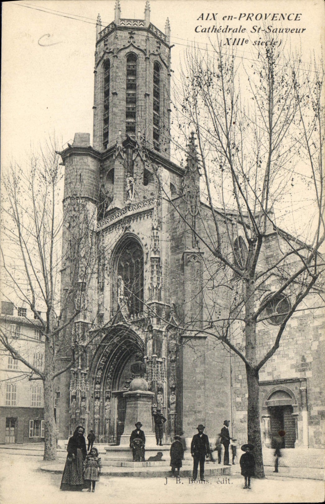 CPA Aix en Provence Cathedrale St Sauveur XIII siecle 