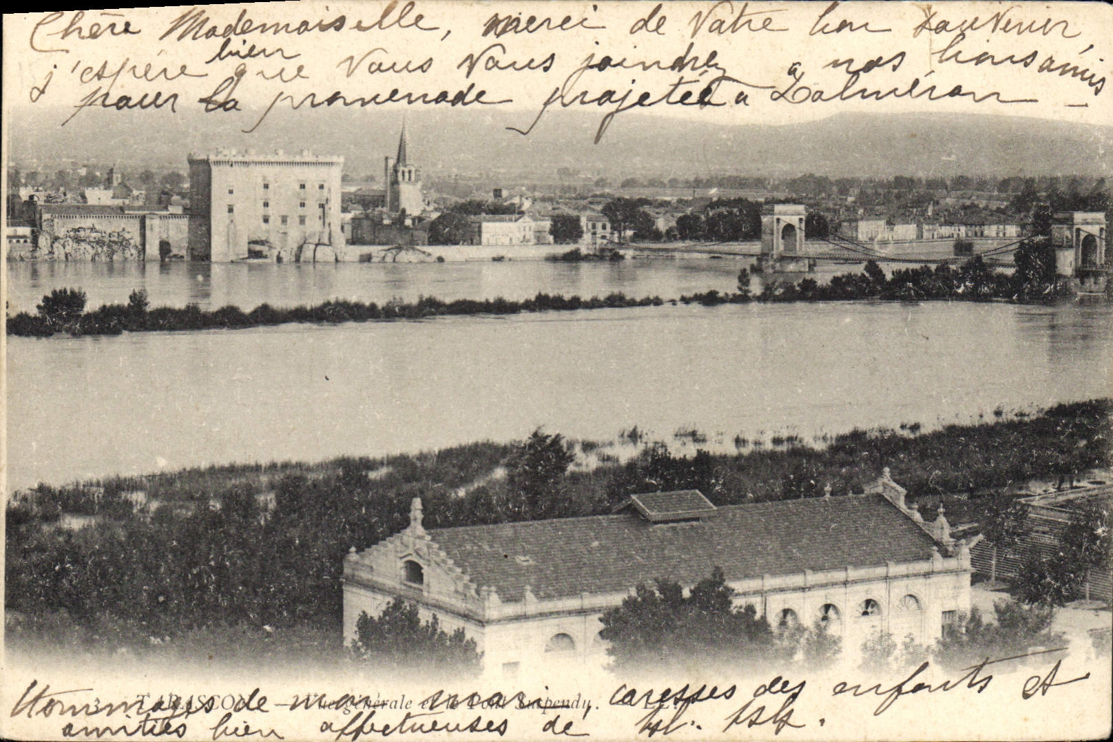 CPA Tarascon Vue generale