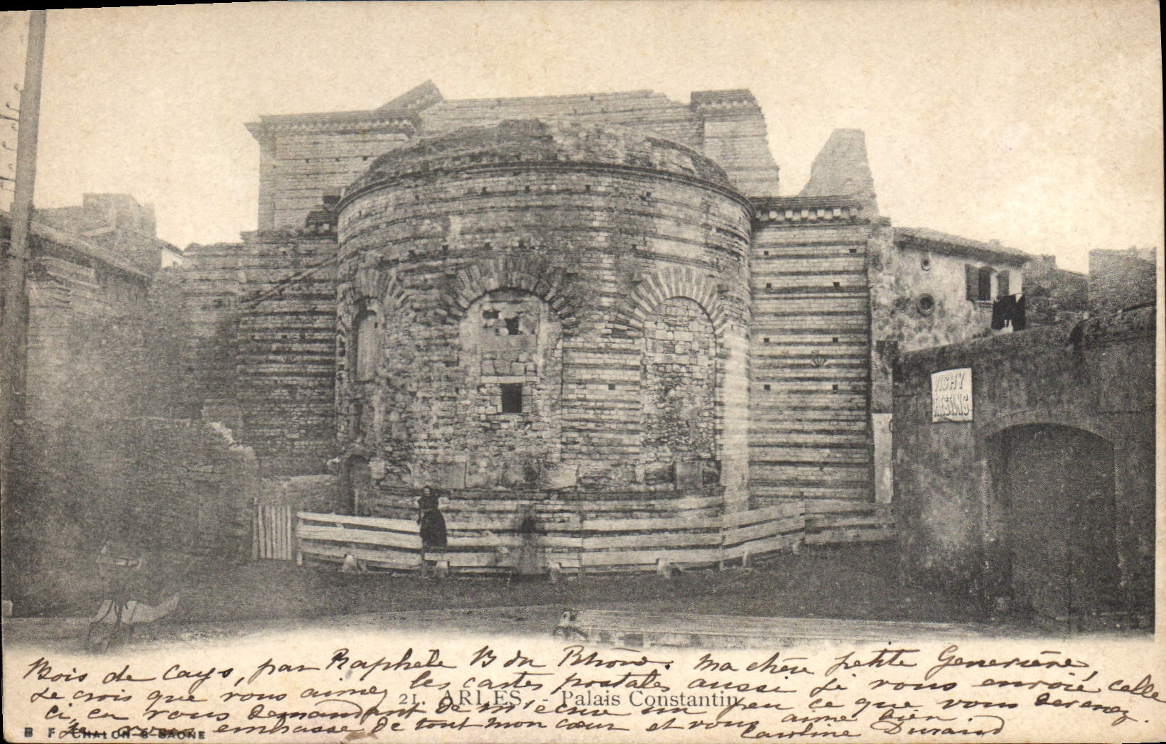CPA Arles Palais Constantin 