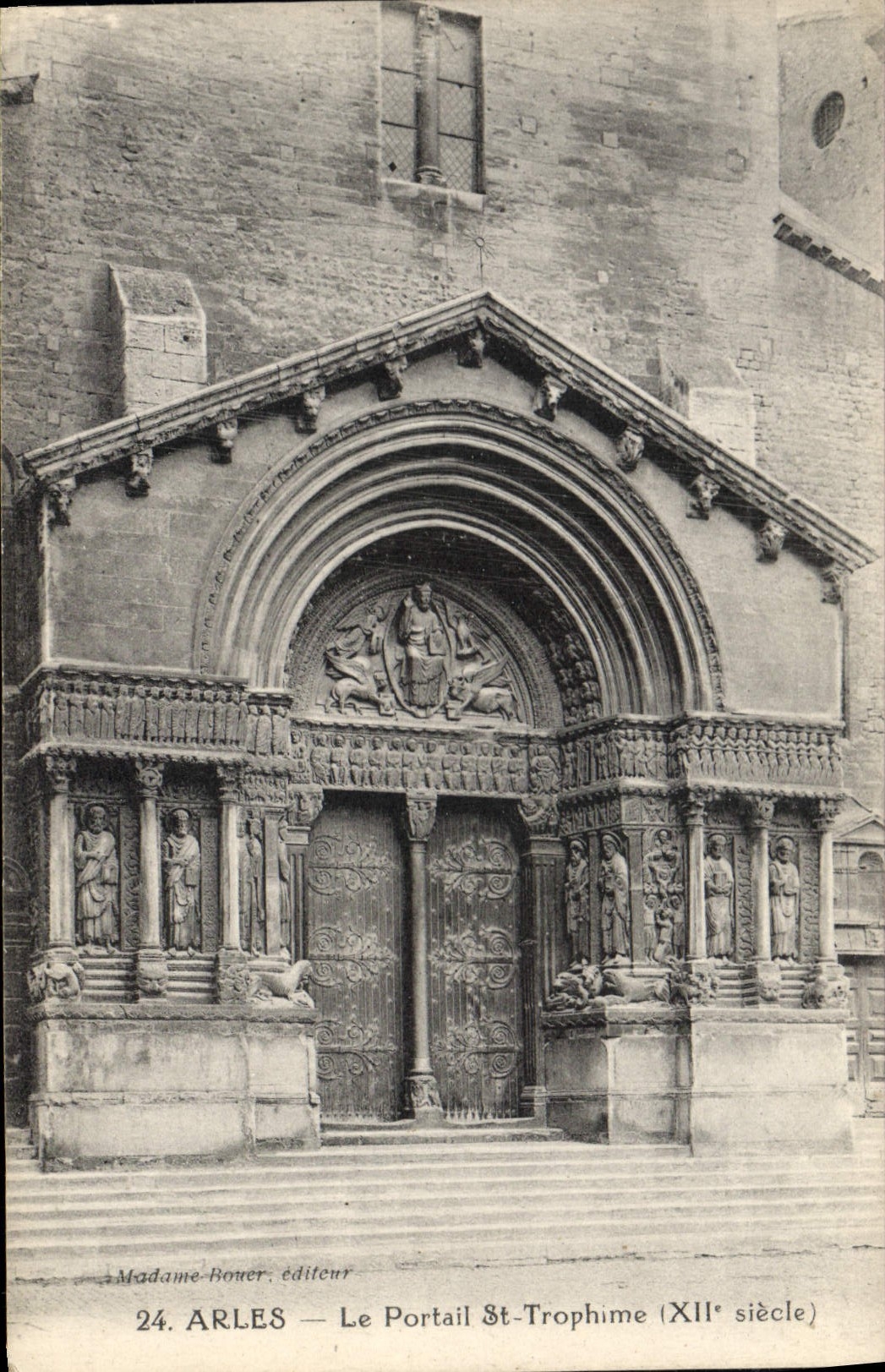 CPA Arles Le Portail St Trophime 