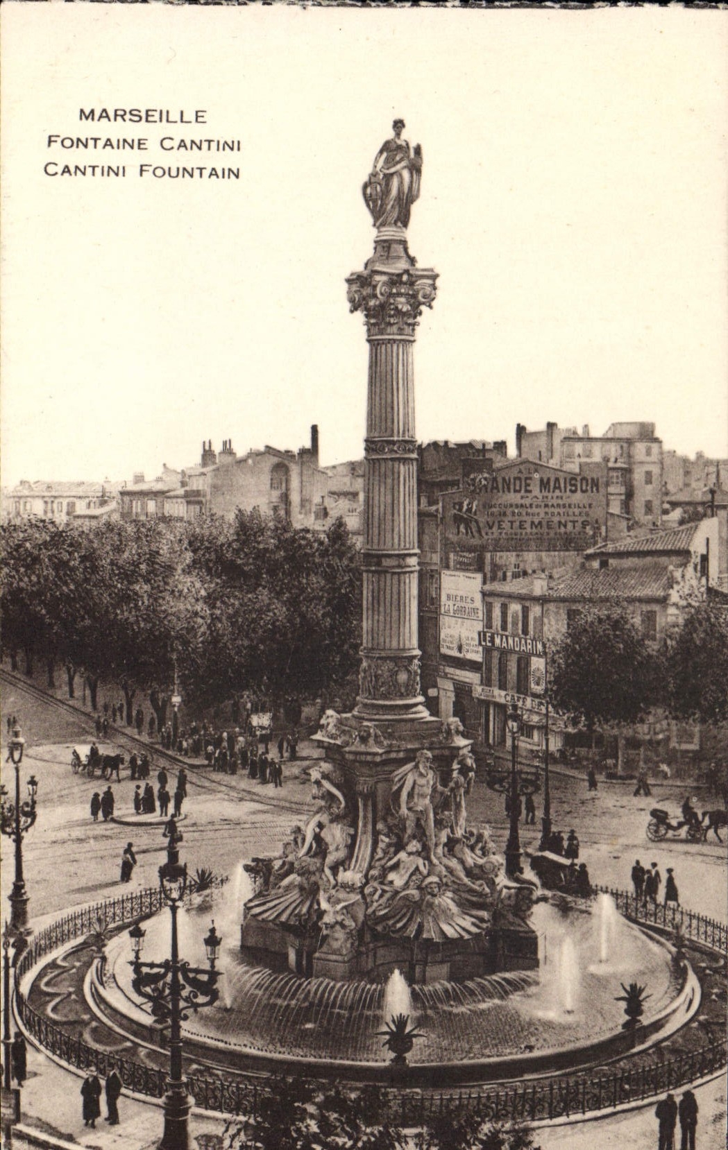 CPA Marseille Fontaine Cantini 