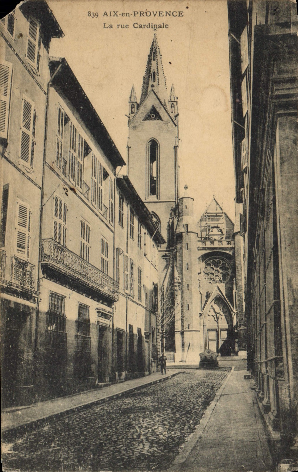 CPA Aix en Provence La Rue Cardinale