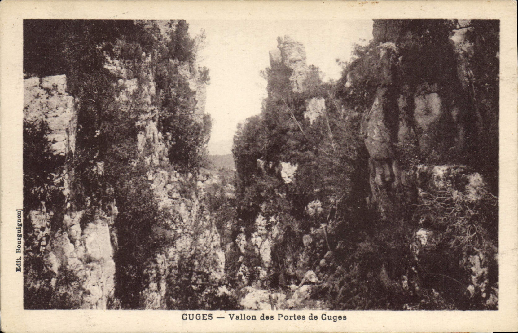 CPA Cuges Vallon des Portes de Cuges 