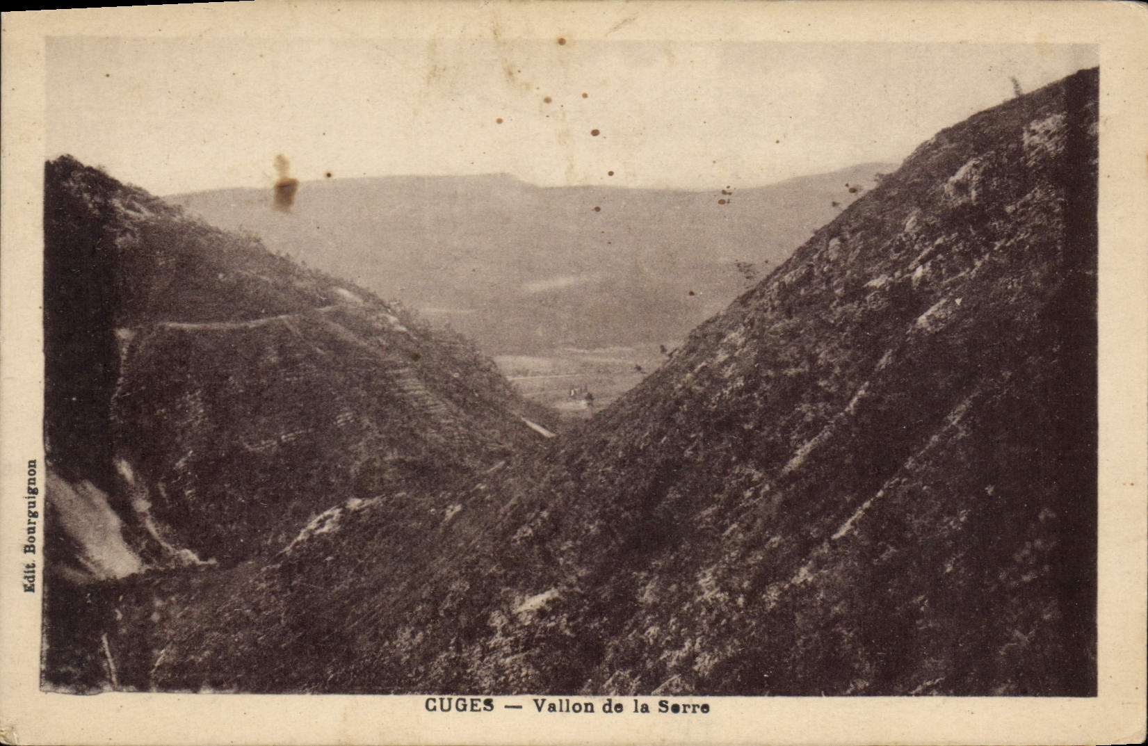 CPA Cuges Vallon de la Serre 