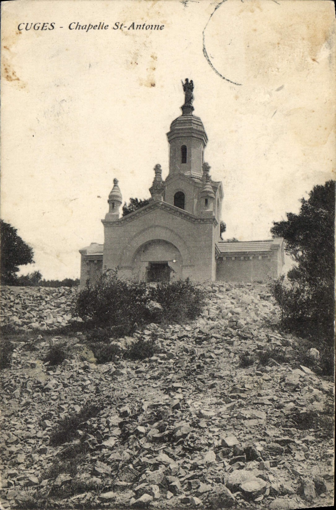 CPA Cuges Chapelle St Antoine