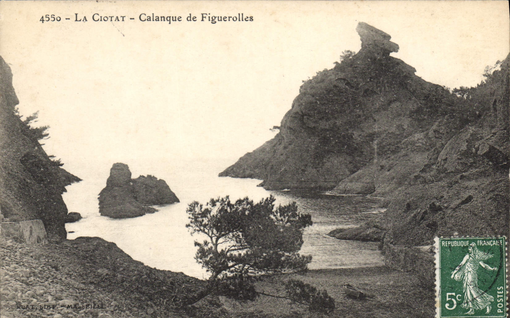 CPA La Ciotat Calanque de Figuerolles 