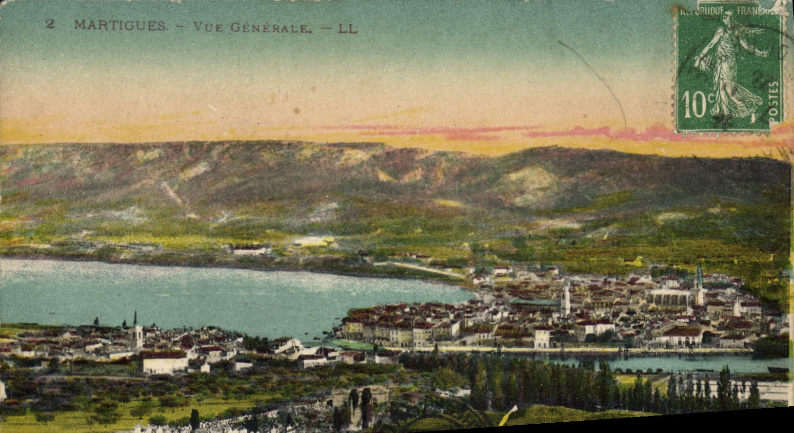 CPA Martigues vue generale