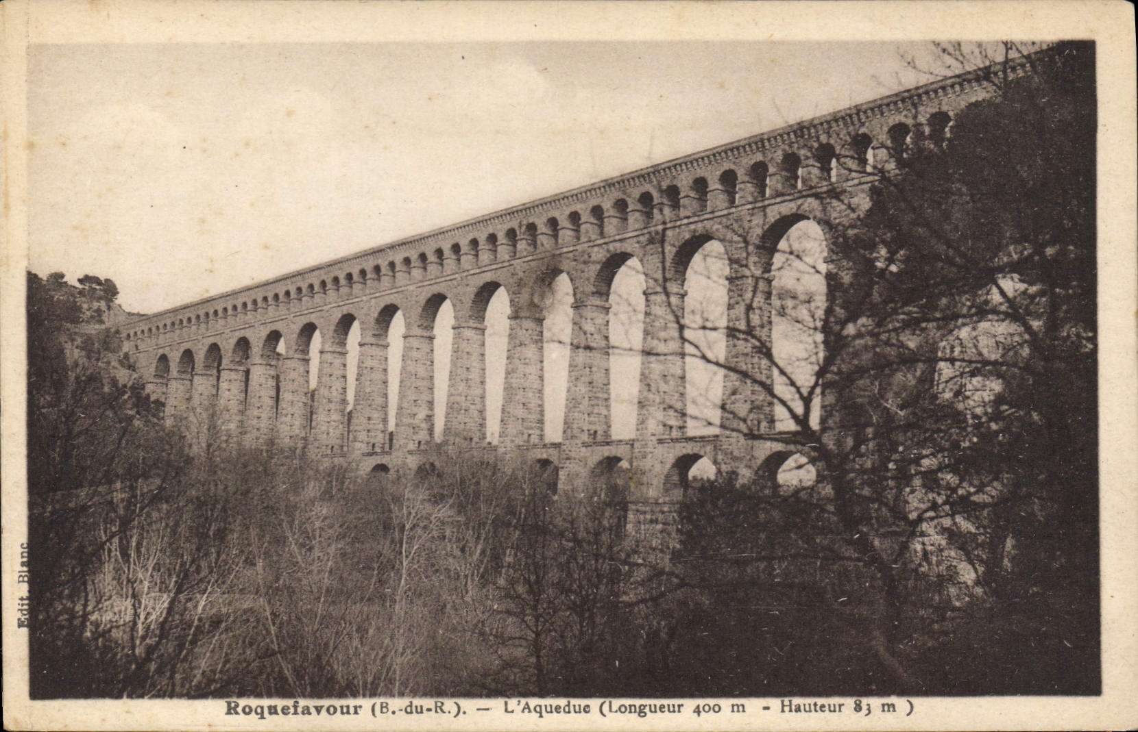 CPA Roquefavour B du R l'Aqueduc 