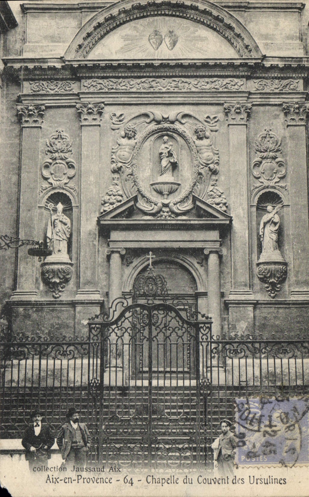 CPA Aix en Provence chapelle du Couvent des Ursulines 