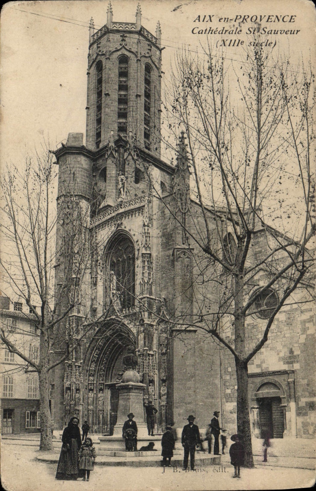 CPA Aix en Provence cathedrale St Sauveur XIII siecle 