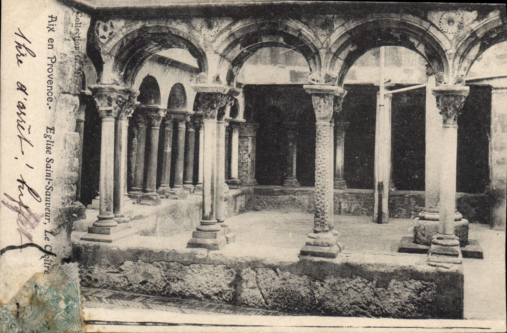 CPA Aix en Provence Eglise Saint Sauveur le Cloitre 