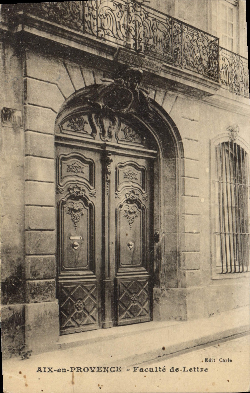 CPA Aix en Provence Faculte de Lettre