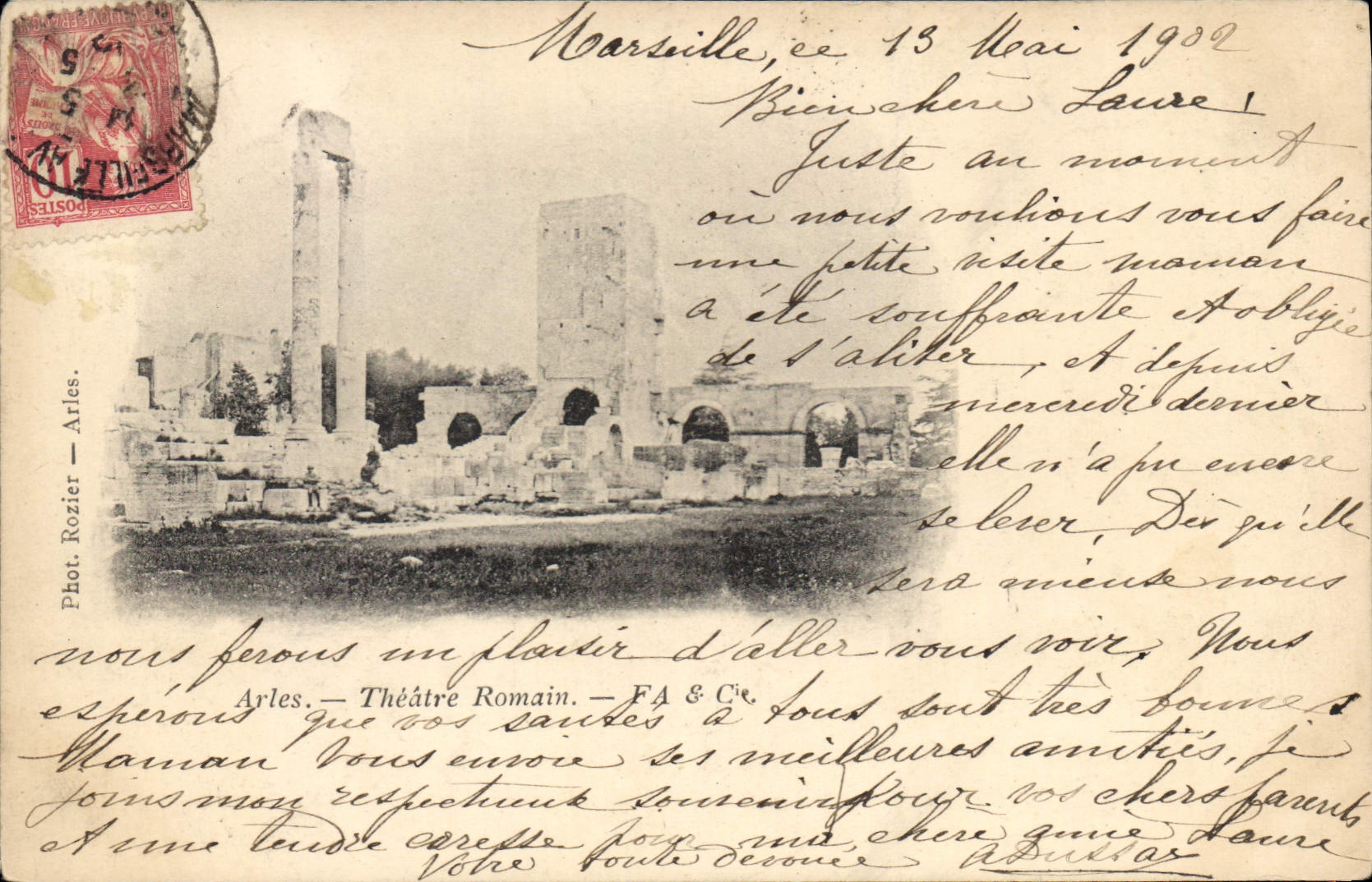 CPA Arles Theatre Romain 