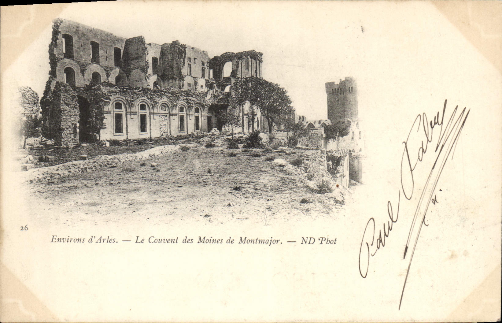 CPA Environs d'Arles le Couvent des Moines de Montmajor