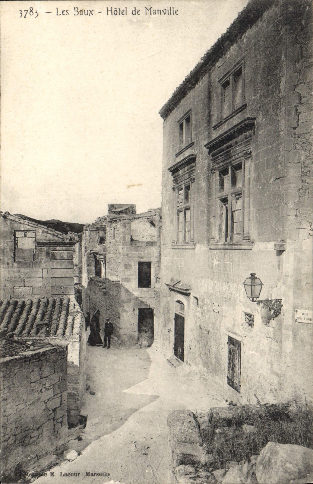 CPA Les Baux Hotel Manville 