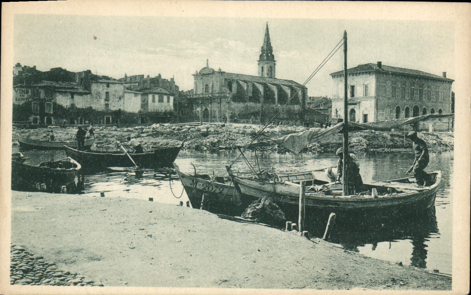 CPA Martigues B du Rhone Bateaux de peche