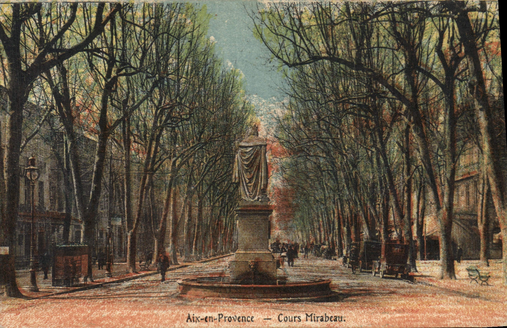 CPA Aix en Provence Cours Mirabeau 