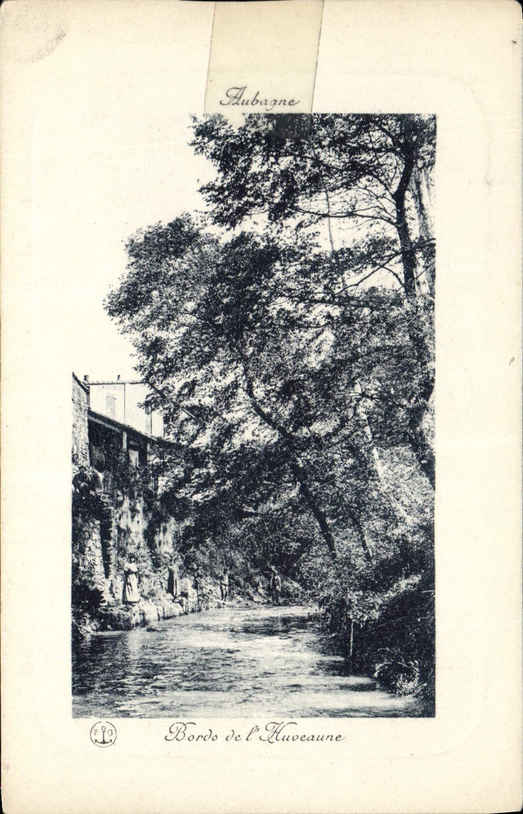 CPA  Bords de l'Huveaune Aubagne
