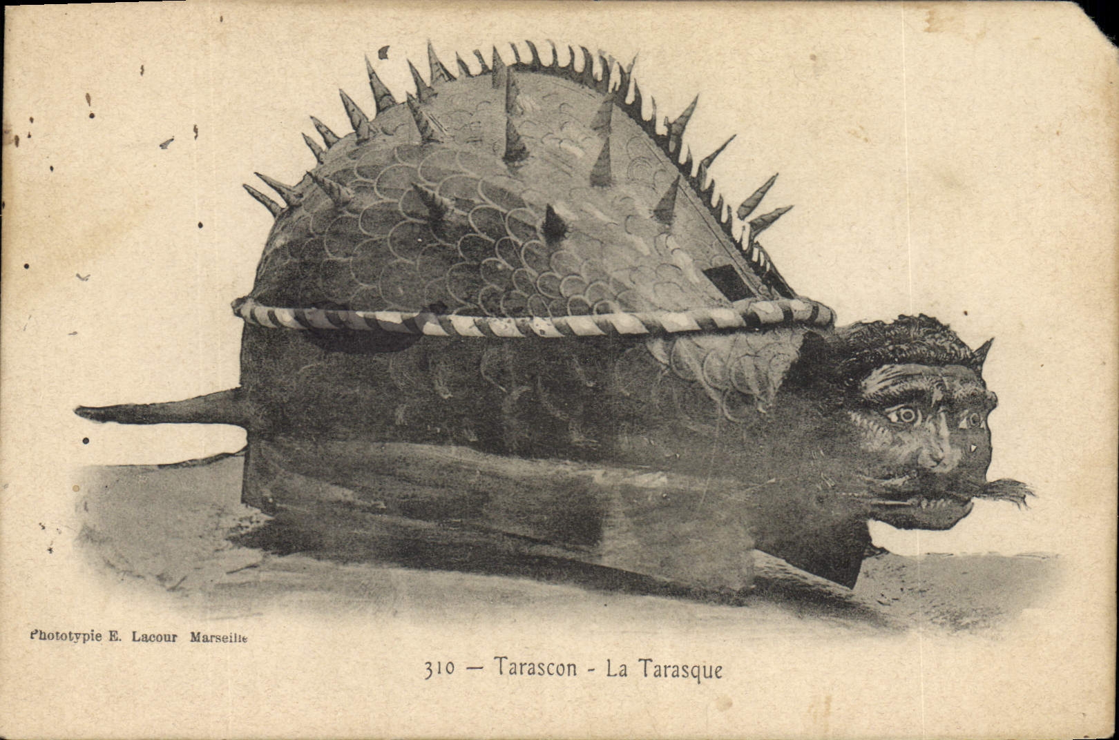 CPA Tarascon La Tarasque 