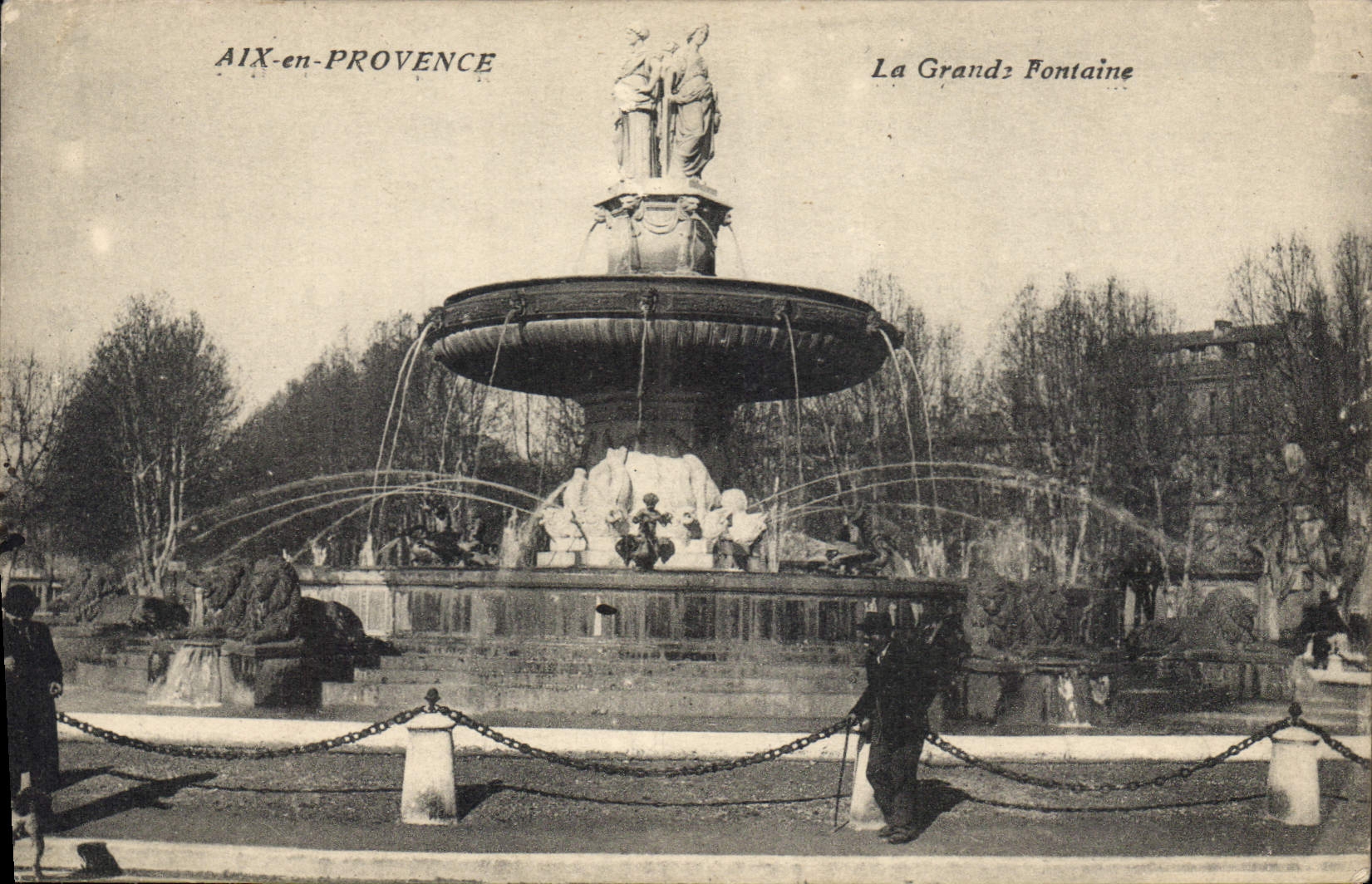CPA La Grande Fontaine