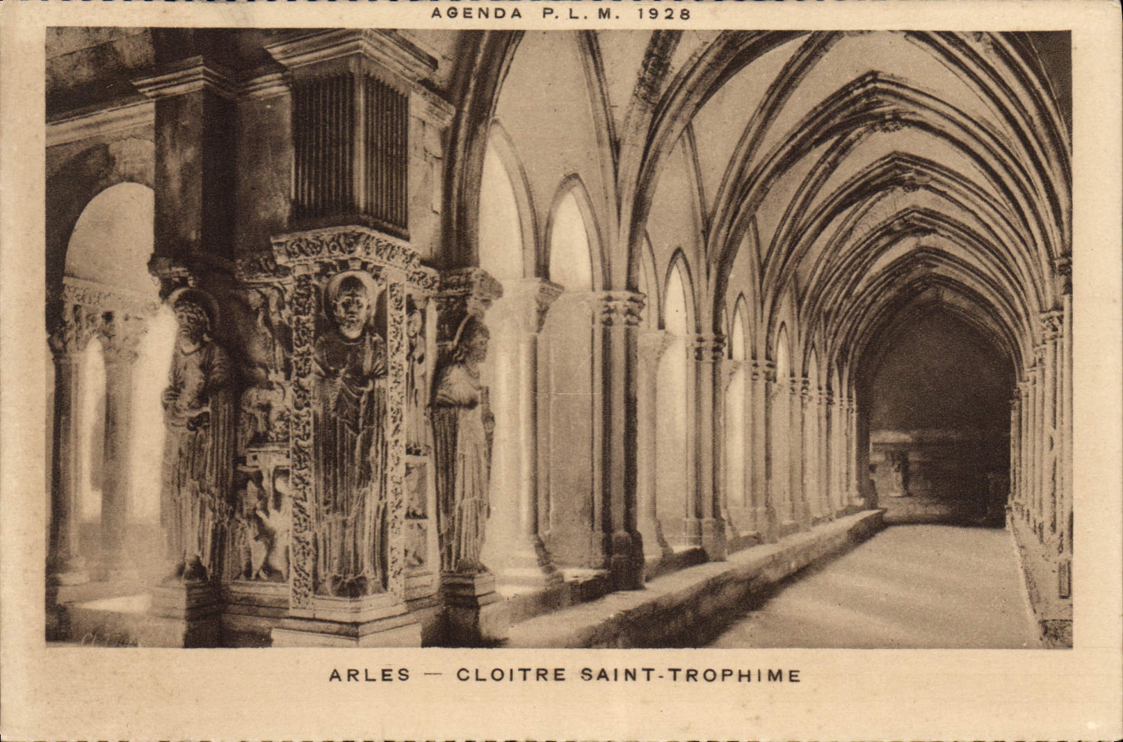 CPA Cloitre Saint-Trophime Arles