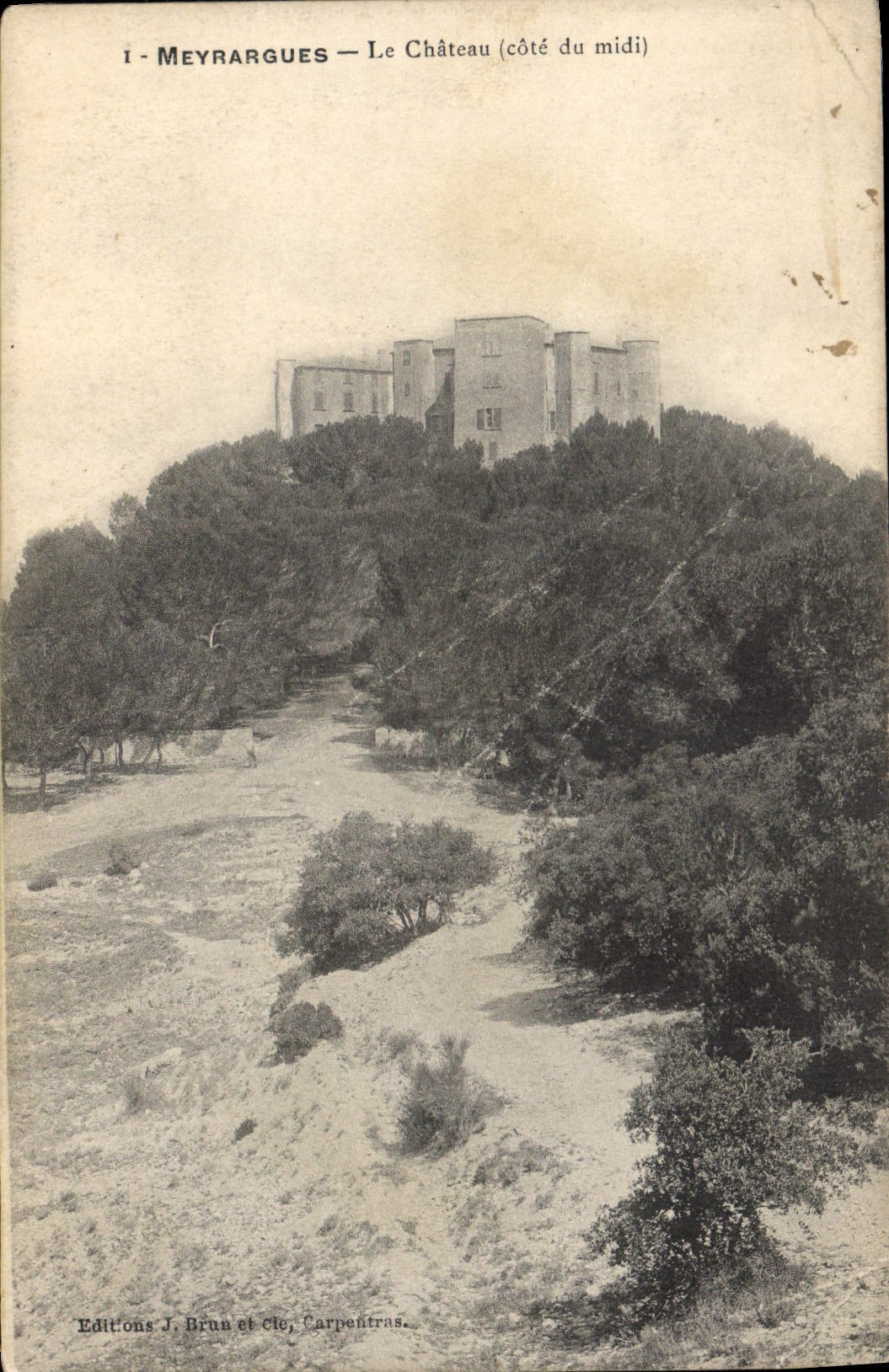 CPA Le Chateau (cote du midi) Arles