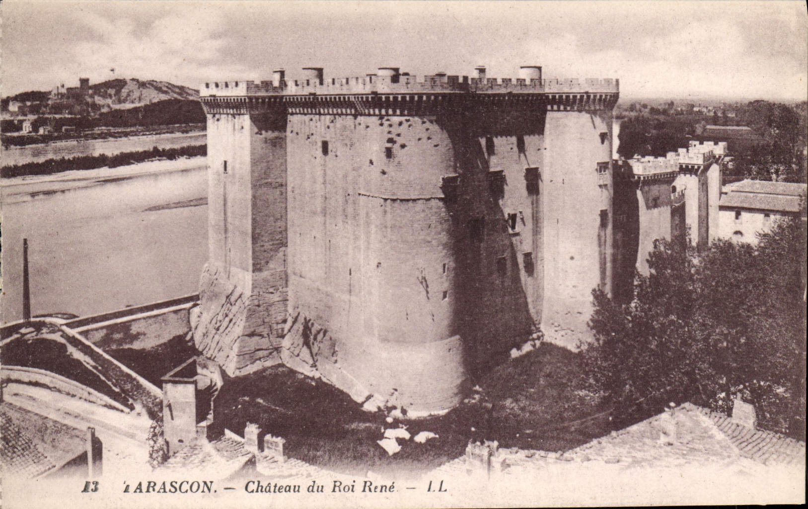 CPA Chateau du Roi Rene Tarascon