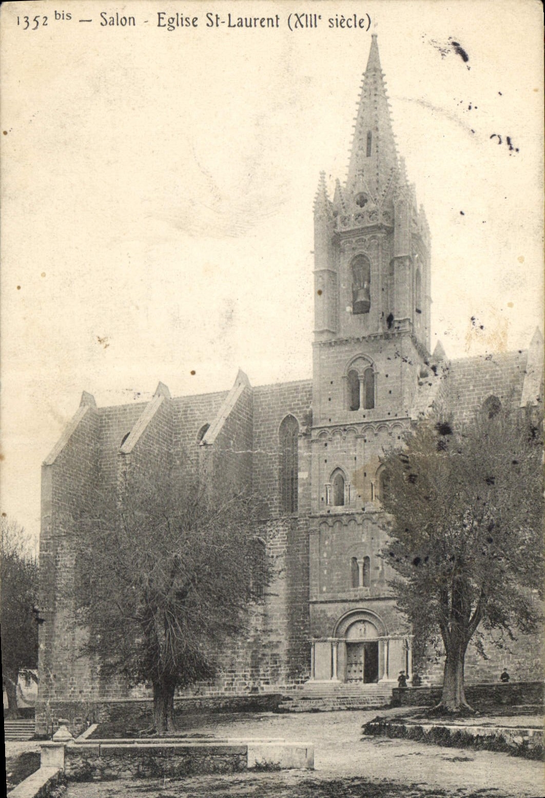 CPA Eglise St-Laurent (XIII siecle)