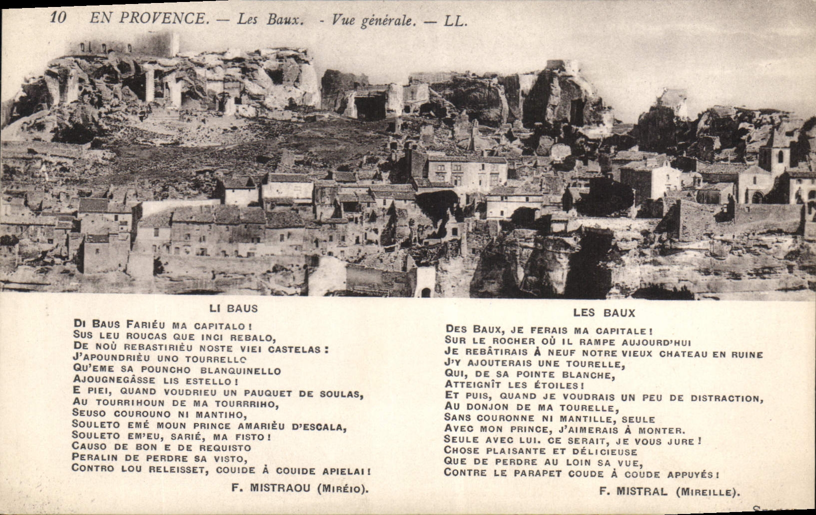 CPA En Provence -Les Baux - Vue Generale