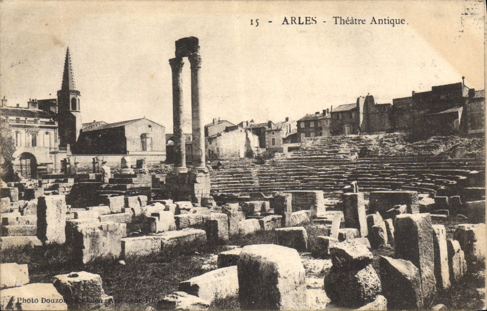 CPA Arles Theatre Antique