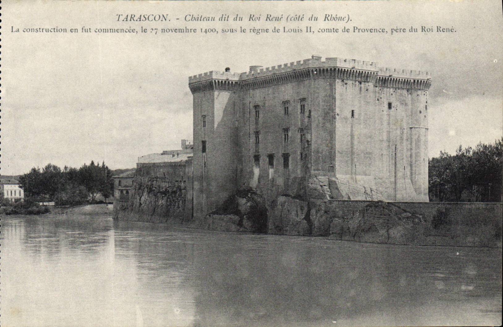 CPA Chateau dit du Roi Rene (cote du Rhone)