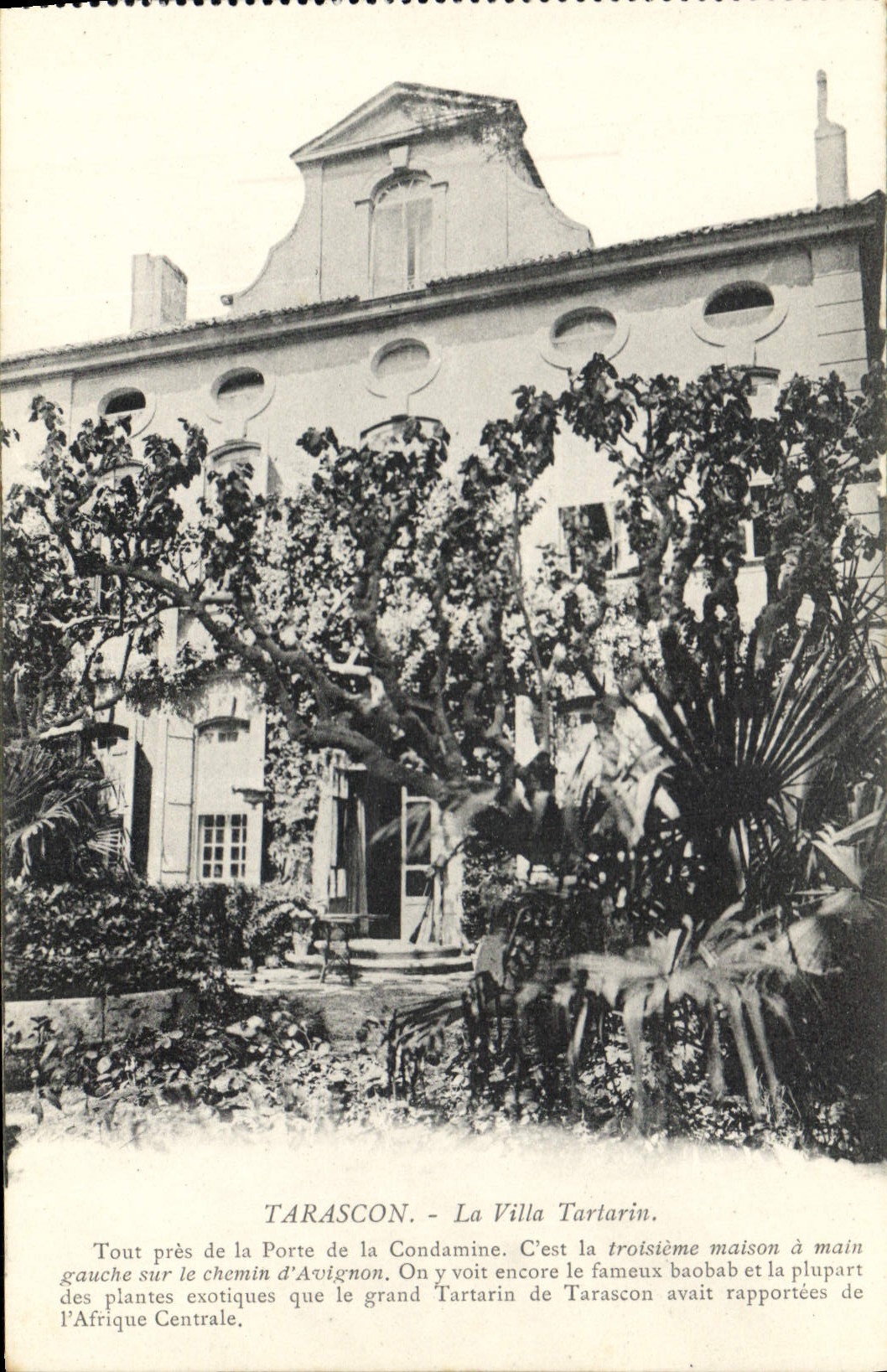 CPA Tarascon La Villa Tartarin