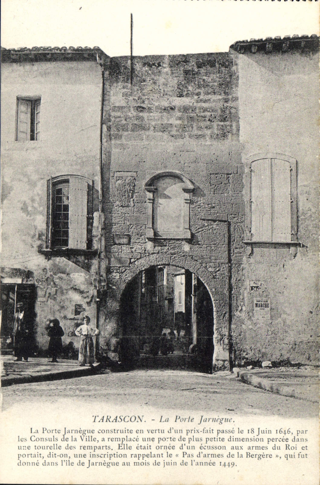 CPA Tarascon La Porte Jarnegne