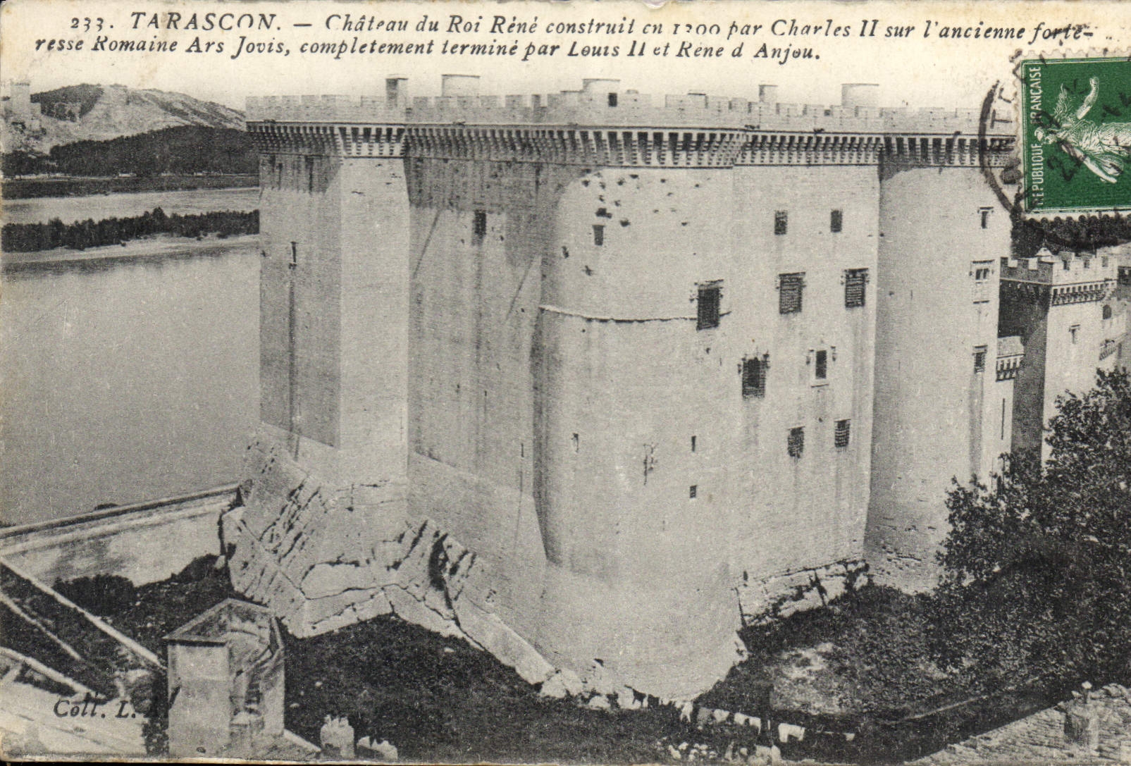 CPA Tarascon Chateau du Roi Rene