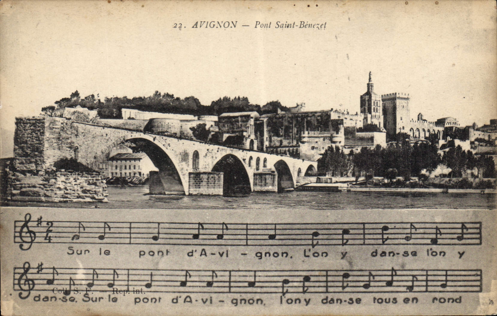 CPA Avignon Pont Saint Benezet
