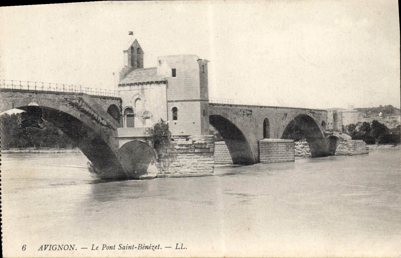 CPA Avignon Le Pont Saint Benezet
