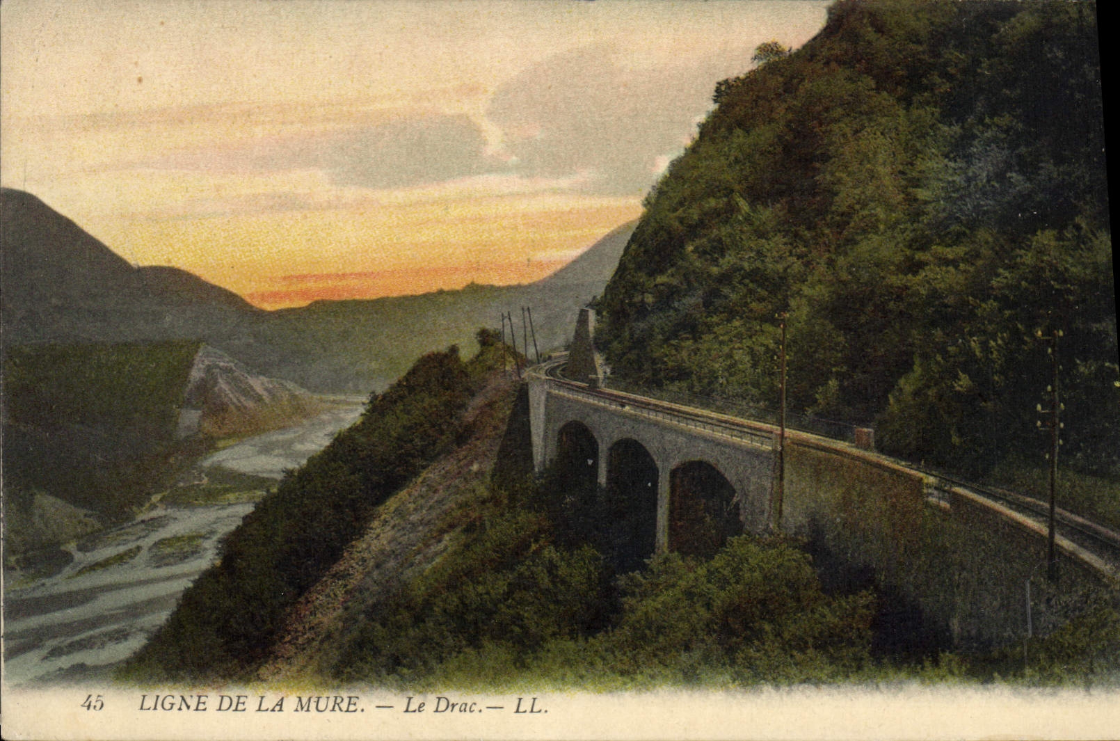 CPA Ligne de la Mure Le Drac