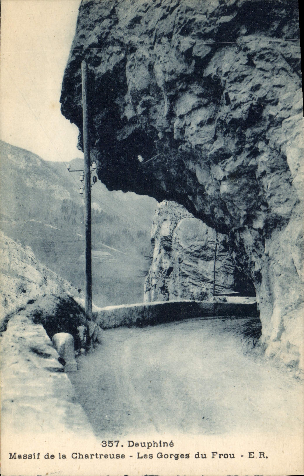 CPA Dauphine Massif de la Chartreuse Les Gorges du Frou