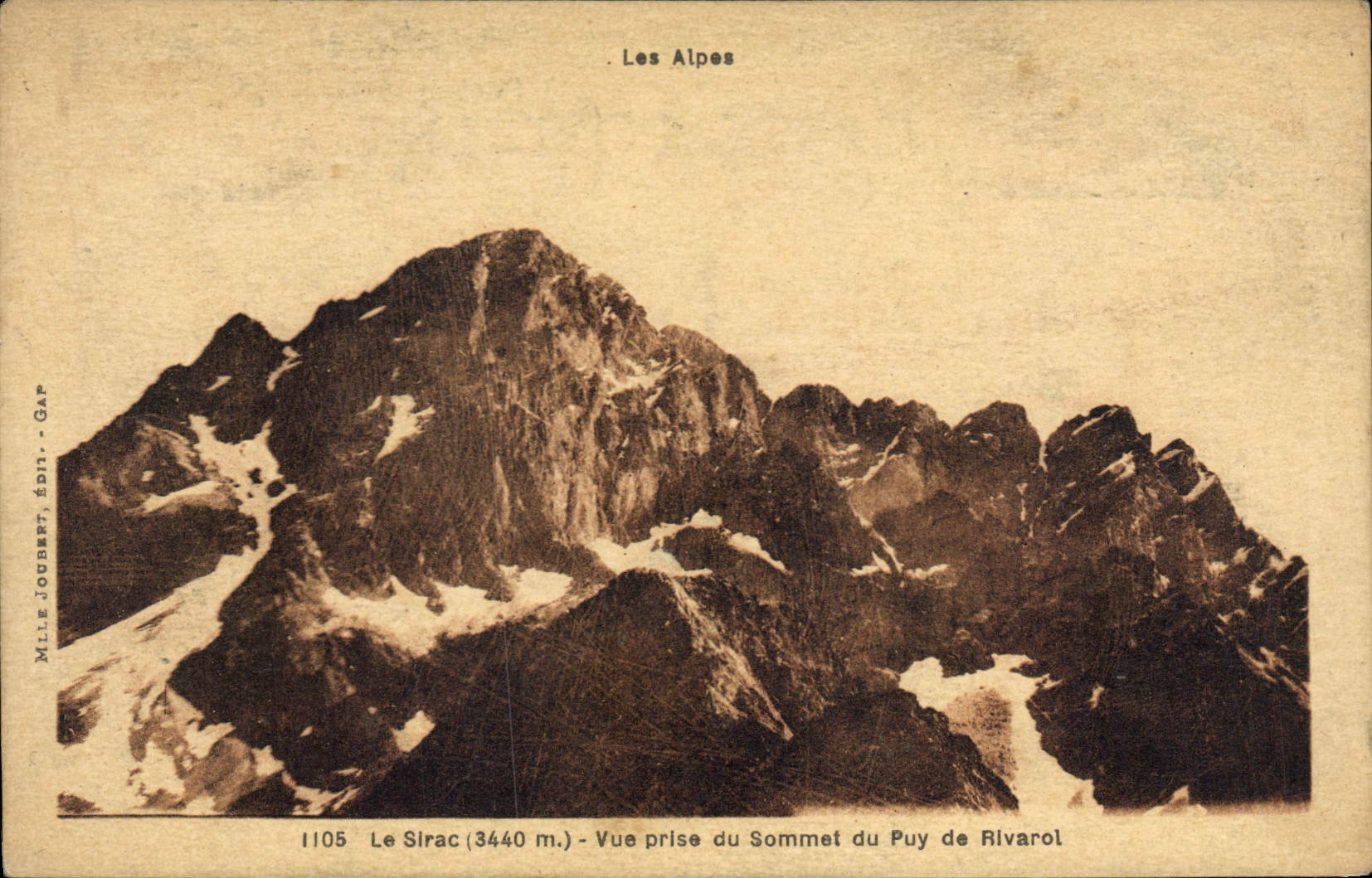 CPA Le Sirac Vue prise du Sommet du Puy de Rivarol