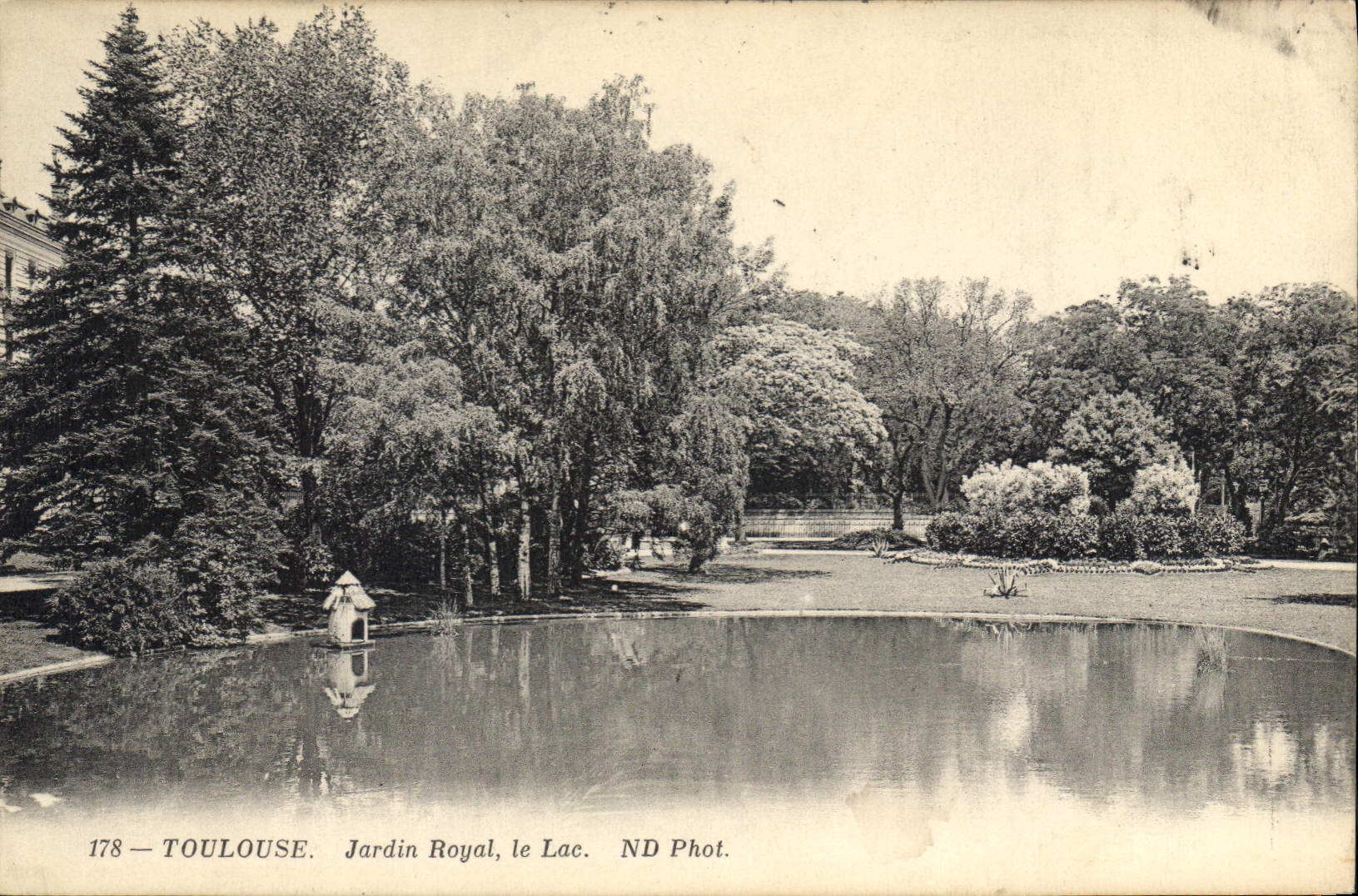 CPA Toulouse Jardin Royale le Lac