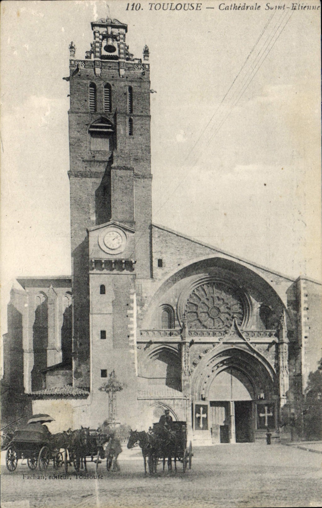 CPA Toulouse Cathedrale Saint Etienne